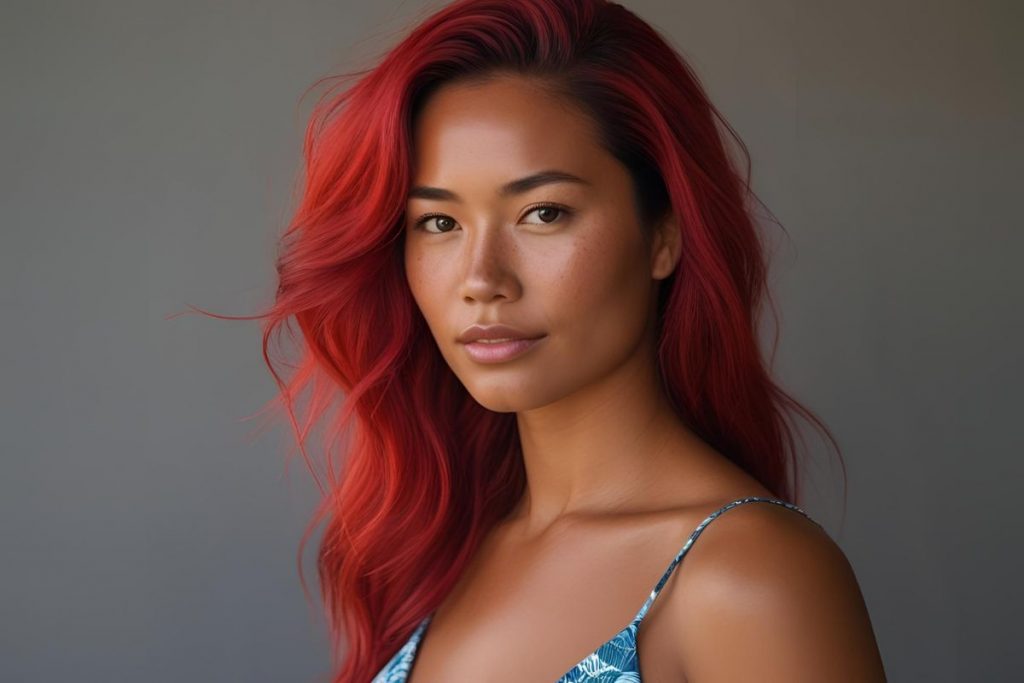 Spice Up Your Hair: Bold & Beautiful Red Balayage Styles