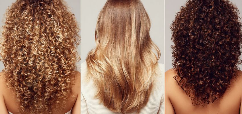 Women have different hair textures.