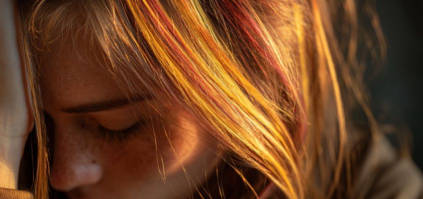 Hair toner makes a woman's hair clean, with a salon-finished look.
